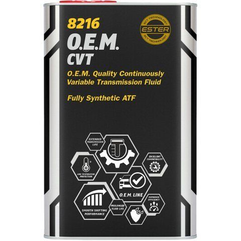 Mannol OEM for CVT, 1 л (MN8216-1ME) синтетична трансмісійна олива фото