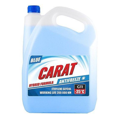 Carat Antifreeze G11 синий, 9 л (KR82431) готовый антифриз фото