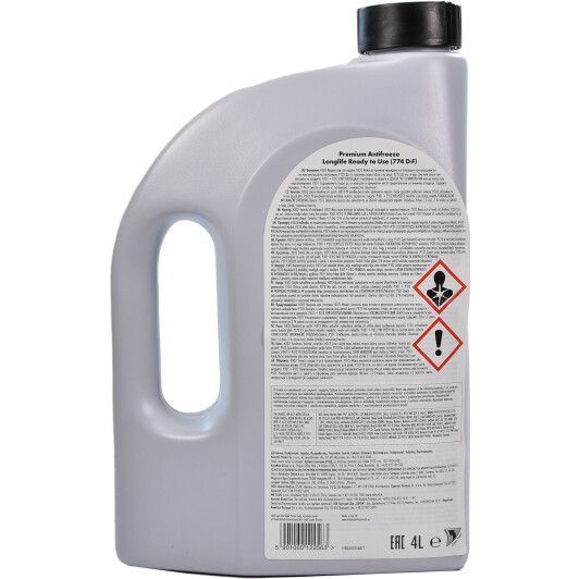 Готовий антифриз Shell Premium Long Life G12+ червоний -38 &deg;C фото