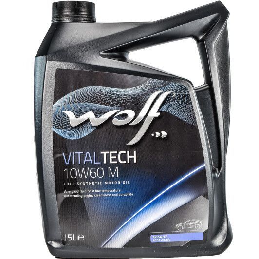 Wolf Vitaltech M 10W-60 5 л, (8335808) моторное масло фото