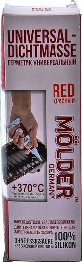 Molder Universal-Dichtmasse червоний формувач прокладок, 85 мл (SIL370) фото