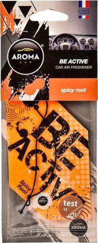 Ароматизатор Aroma Car Be Active Spicy Root 5 фото