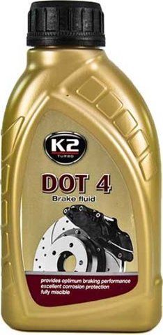 K2 DOT 4, 0,5 л (T104) гальмівна рідина фото