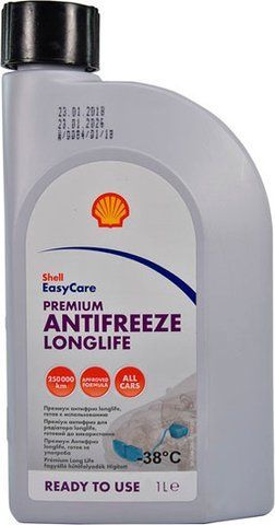Готовий антифриз Shell Premium Long Life G12+ червоний -38 &deg;C фото