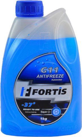 Готовий антифриз Fortis G11 синій -37 &deg;C фото