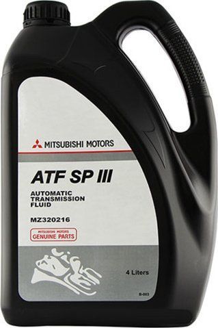 Mitsubishi ATF SP III (Japan), 4 л (MZ320216) синтетическое трансмиссионное масло фото
