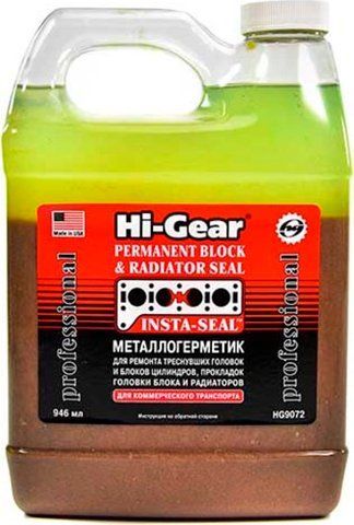 Hi-Gear металлогерметик для ремонта системы охлаждения, 946 мл (hg9072) фото