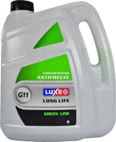 Luxe Green Line Long Life G11 зеленый, 4 л (669) концентрат антифриза фото