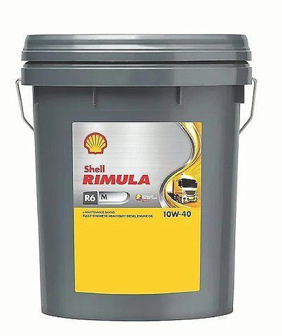 Shell Rimula R6 M 10W-40, 20 л (550044843) моторна олива фото