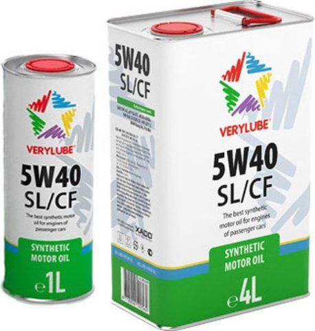 XADO Verylube SL/CF 5W-40 1 л, (xb20159) моторное масло фото