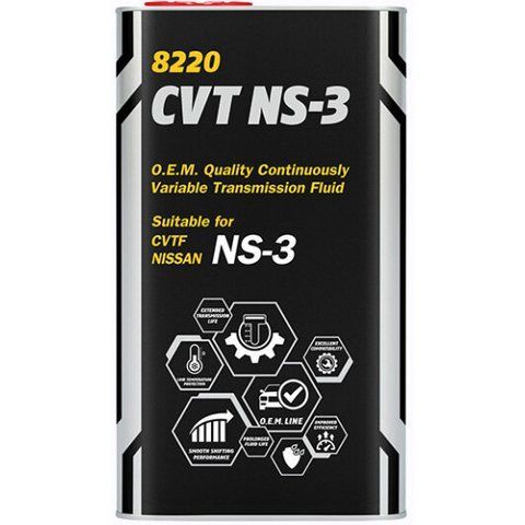 Mannol OEM CVT NS-3, 4 л (MN8220-4ME) синтетична трансмісійна олива фото