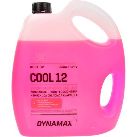 Dynamax Cool Ultra G12 красный, 5 л (502111) концентрат антифриза фото