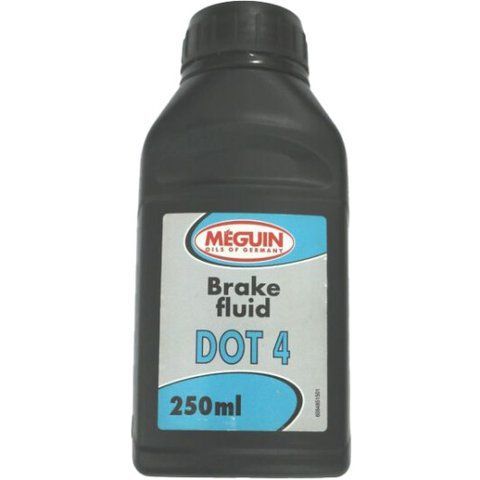 Meguin Brake Fluid DOT 4, 0,25 л (8485) гальмівна рідина пластикова тара фото
