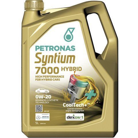 Petronas Syntium 7000 Hybrid 0W-20, 5 л (70803M12EU) моторное масло фото