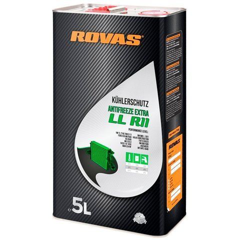 Rovas Antifreeze Extra LL R11 зеленый -80&deg;C, 5 л (74013) концентрат антифриза фото