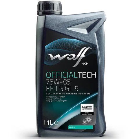 Wolf Officialtech FE LS GL 5 75W-85, 1 л (1053178) синтетическое трансмиссионное масло фото