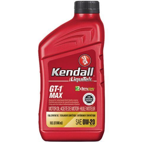 Kendall GT-1 Max with LiquiTek 0W-20, 0,95 л (1081227) моторное масло фото