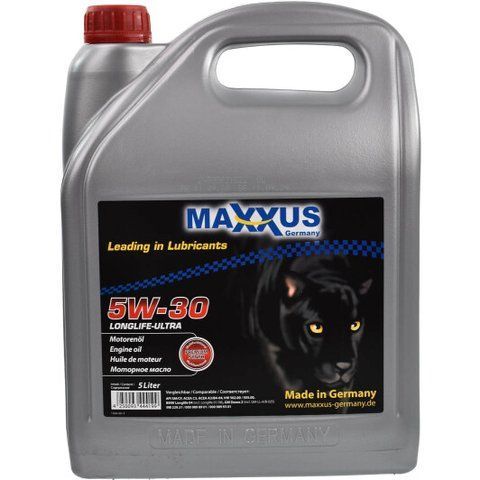 Maxxus LongLife-Ultra 5W-30 5 л, моторна олива фото