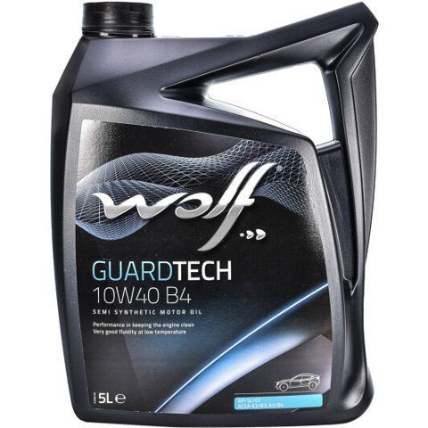 Wolf Guardtech B4 10W-40 5 л, (8304019) моторное масло фото