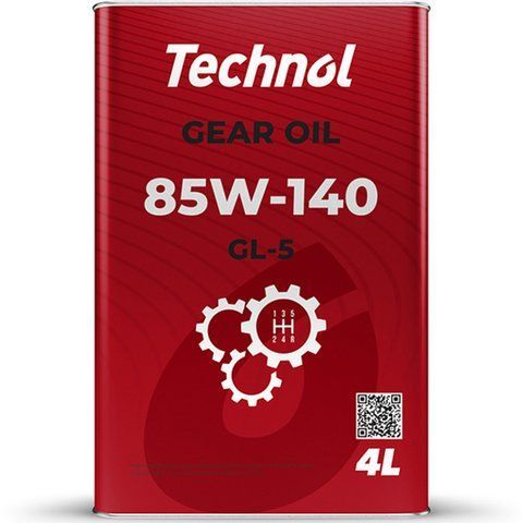 Technol Gear Oil 85W-140, 4 л (TL90694) мінеральна трансмісійна олива фото