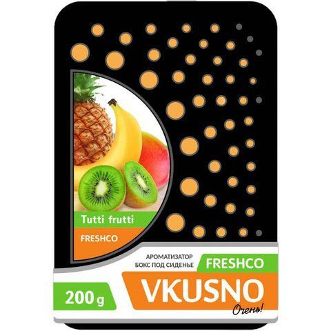 Ароматизатор Freshco Vkusno Tutti Frutti 200 г фото