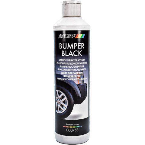Кольоровий поліроль для кузова Motip Bumper Black фото