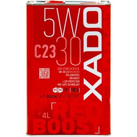 XADO Atomic Oil 5W-30 C23 Red Boost, 4 л (XA26205) моторна олива фото