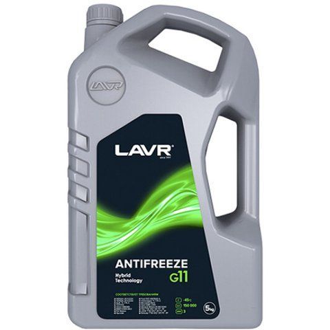 Готовий антифриз Lavr Hybrid Technology G11 зелений -45 &deg;C фото