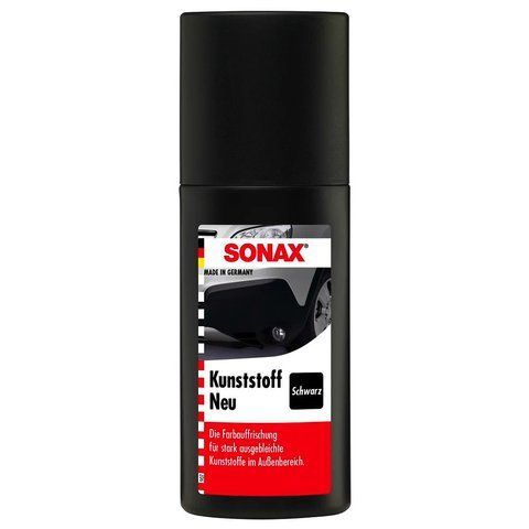 Sonax Kunststoff Neu Schwarz, 100 мл (409100) полироль для пластика фото