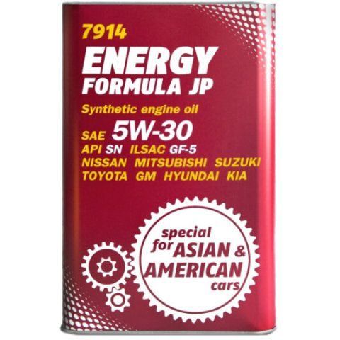 Mannol Energy Formula JP (Metal) 5W-30 1 л, (MN7914-1ME) моторное масло фото