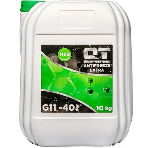 QT MEG Extra G11 зеленый -40 &deg;C, 10 л (QT5624010) готовый антифриз фото