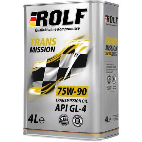 ROLF TransMission GL-4 75W-90, 4 л (322309) напівсинтетична трансмісійна олива фото