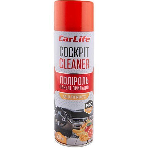 Carlife Cockpit Cleaner мультифрукт, 500 мл (CF507) полироль для салона фото