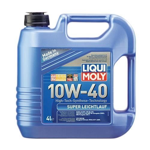 Liqui Moly Super Leichtlauf 10W-40 4 л, (1916) моторна олива фото