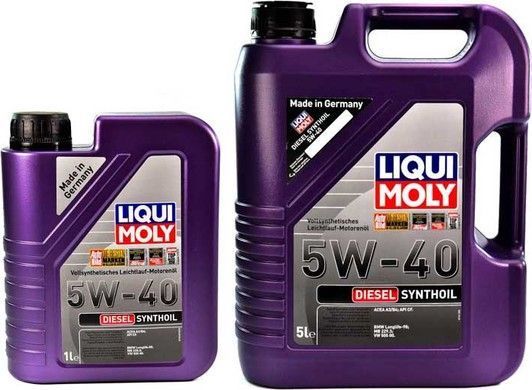 Liqui Moly Diesel Synthoil 5W-40 1 л, (1926) моторна олива фото