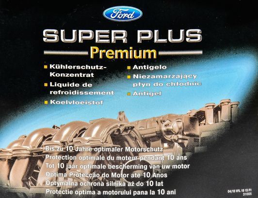 Ford Super Plus Premium жовтий, 5 л (1931960) концентрат антифризу фото
