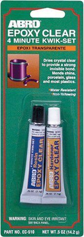 Клей ABRO Epoxy Clear 4-Minute Kwik-Set фото