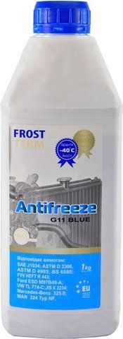 Готовий антифриз FrostTerm G11 синій -40 &deg;C фото