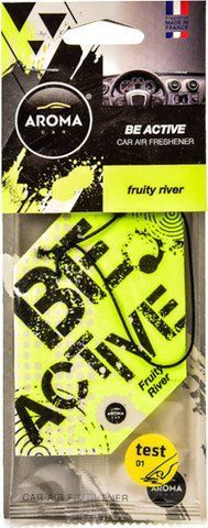 Ароматизатор Aroma Car Be Active Fruity River 5 г фото