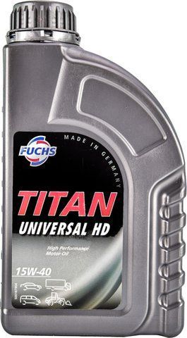 Fuchs Titan Universal HD 15W-40 1 л, (600642273) моторное масло фото