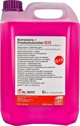 Febi G13 фиолетовый, 5 л (38201) концентрат антифриза фото