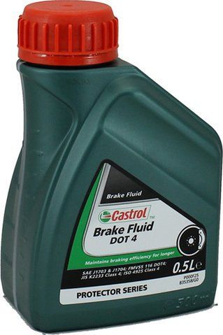 Castrol DOT 4, 0,5 л (15036C) тормозная жидкость фото