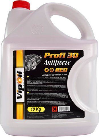 Готовый антифриз VIPOIL Profi 30 красный -24 &deg;C фото