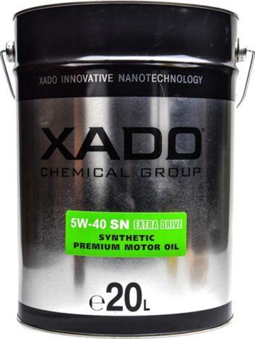 XADO Atomic SN 5W-40 20 л, (xa20569) моторное масло фото