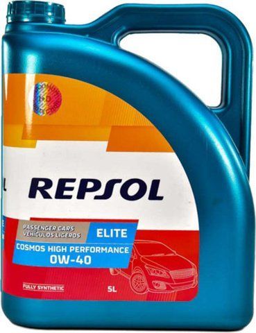 Repsol Elite Cosmos High Performan 0W-40 5 л, (rp141g55) моторное масло фото