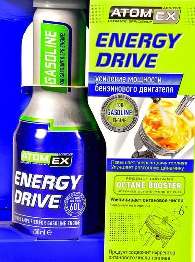 XADO Atomex Energy Drive (Gasoline), 250 мл (XA40413) присадка фото