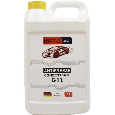 Sato TECH G11 желтый, 5 л (G1105Y) концентрат антифриза фото