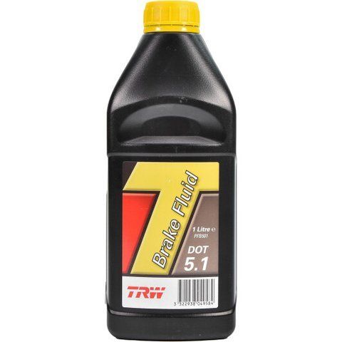 TRW DOT 5.1, 1 л (PFB501) тормозная жидкость пластиковая тара фото
