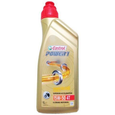 Castrol Power 1 15W-50, 1 л (POWER115W501L) моторное масло 4T фото