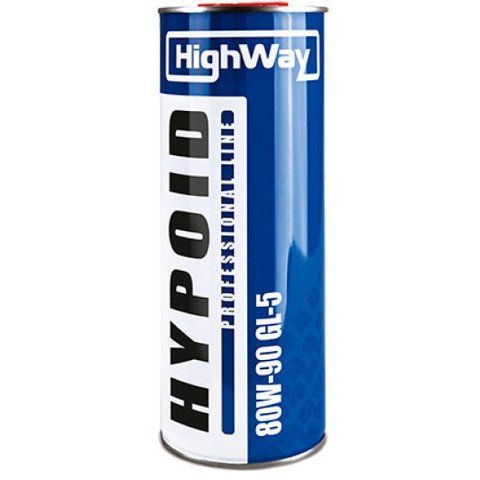 HighWay Hypoid GL-5 80W-90, 1 л (000139461) минеральное трансмиссионное масло фото